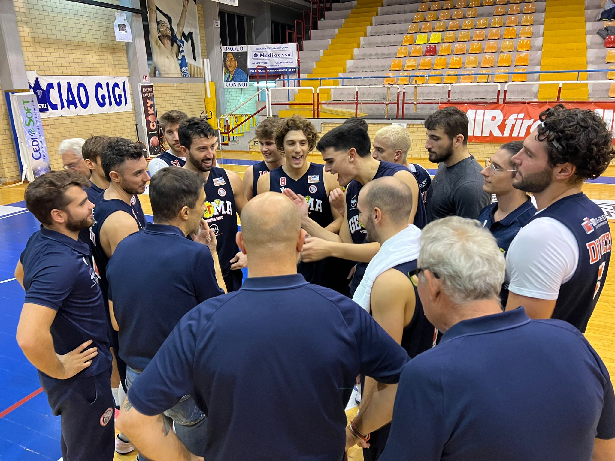 Un grande Chiarini trascina la T Gema al blitz con Cassino: 72-89